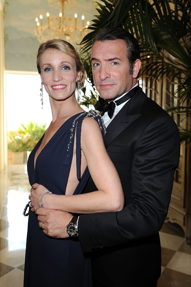 尚．杜加丹與他的法籍影星妻子亞歷山德拉．拉米均佩戴積家錶