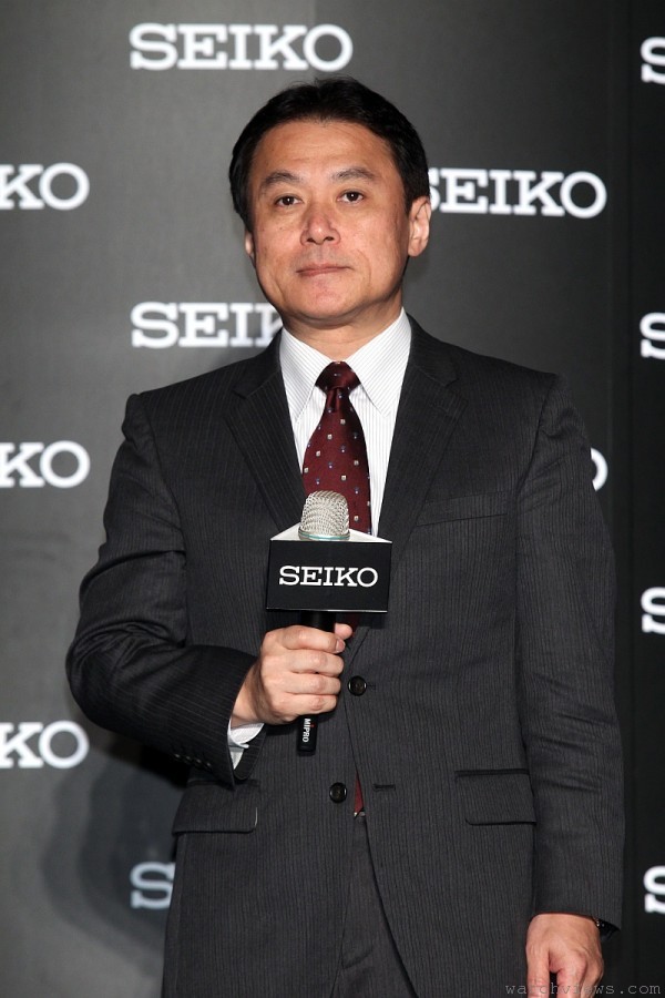 台灣精工國際股份有限公司董事長兼總經理 升川正彥宣布SEIKO ASTRON錶款即將在台上市