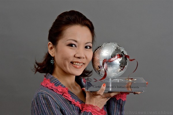 亞洲得獎代表Lianna Gunawan的創業計畫是以印尼的傳統技藝來手工製作鞋子，除了注重環境保護也延續了傳統技藝。