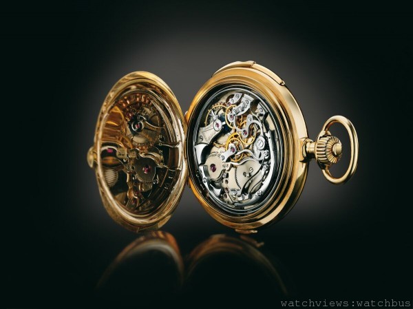 1895年問世的大型複雜功能懷錶，它搭載LeCoultre 19RMCSQ型機芯，具備三問報時、計時碼錶和萬年曆功能。