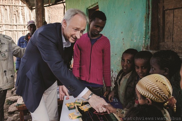 萬寶龍全球執行長Lutz Bethge亦同行來到衣索匹亞探訪親身了解各項援助計畫的進度與成果