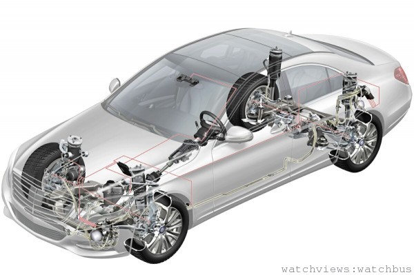 全新 S-Class 將車身尺碼再度升級，不僅軸距達到了3165mm，長寬高更進一步放大到 5246×1899×1491mm 的水準。Mercedes-Benz 原廠工程師們以獨家 3D 造車概念，結合輕量化、空氣力學及安全的創新造車科技，打造全新 S-Class 車身，全鋁合金車頂與懸吊設計，搭配上高剛性鋼材，車身重量較前代輕上近 100kg，還因此提升 50% 的車體剛性。