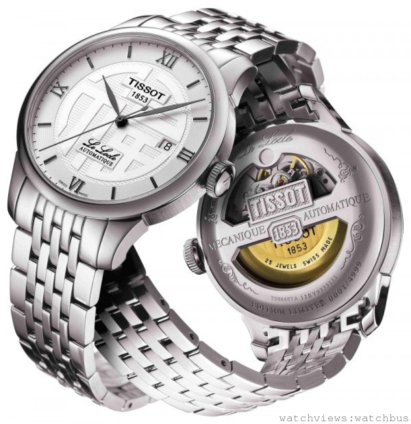 TISSOT Le Locle Good Blessing 2013力洛克系列自動腕錶 福字特別版 建議售價NT$ 20,400。