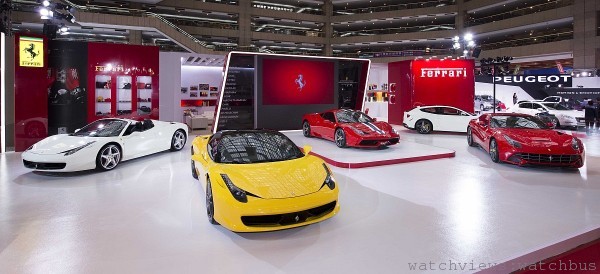2014 Ferrari法拉利台北國際車展現場