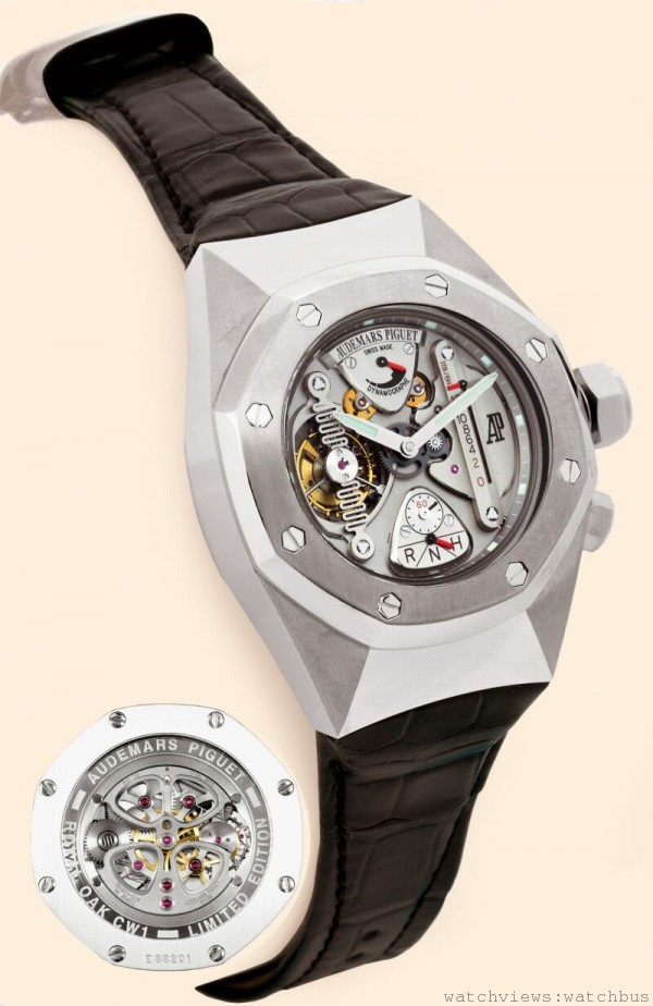 2002年為慶祝Royal Oak誕生三十週年所發表的 Royal Oak Concept Watch開創了今日皇家橡樹概念錶系列的風格