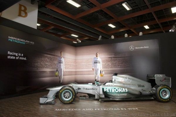 德國空運現役的 Mercedes-AMG PETRONAS F1 W04 來台與所有車迷見面。