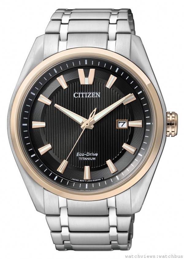CITIZEN Super Titanium 超級鈦錶款，型號AW1245-53E，NT$14,000元。
