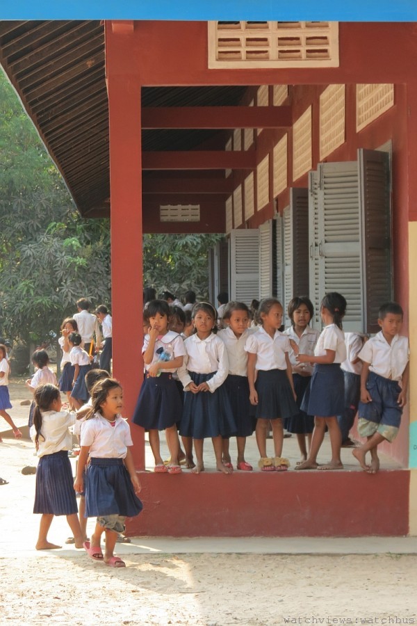 IWC SCHOOL OPENING CEREMONY IN ROLUOS, CAMBODIA