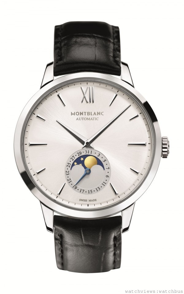 萬寶龍Meisterstück Heritage系列月相腕錶，建議售價約NT$136,600。