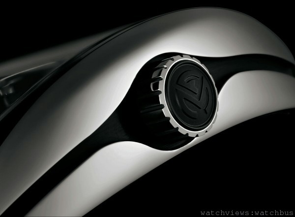 Vanguard 系列腕錶錶側曲線及細節