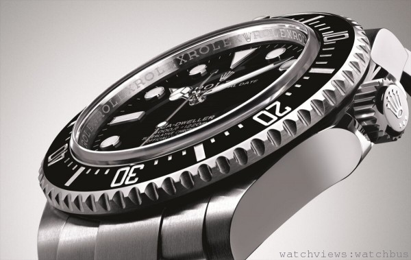 Sea-Dweller 400 Ref.11600配備陶瓷Cerachom單向可旋轉計時錶圈
