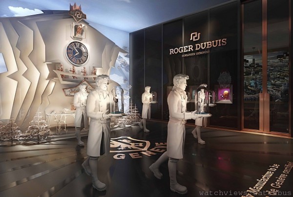 Roger Dubuis羅杰杜彼為2014年Watches&Wonders（鐘錶與奇跡）亞洲高級鐘錶展注入一股蒸汽龐克的氛圍。
