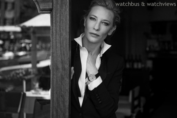 凱特•布蘭琪(Cate Blanchett）佩戴全新柏濤菲諾中裝腕錶