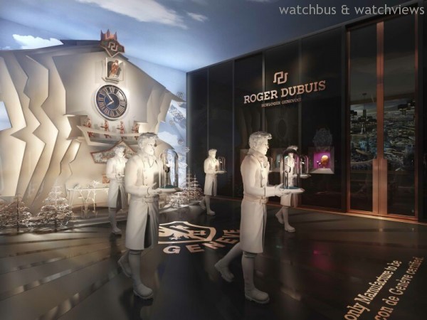 Roger Dubuis羅杰杜彼為2014年Watches&Wonders（鐘錶與奇跡）亞洲高級鐘錶展注入一股蒸汽龐克的氛圍。