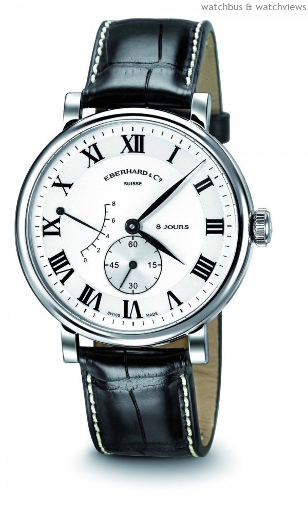 8 Jours Grande Taille腕錶精鋼款，建議售價NT$158,000