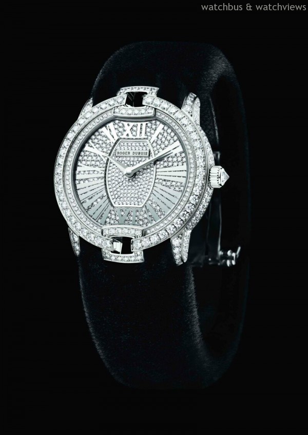 Velvet Haute Couture Mink Fur腕錶，建議售價NT$3,205,000。