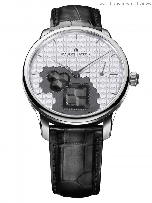 艾美匠心方輪立方腕錶，建議售價：438,000