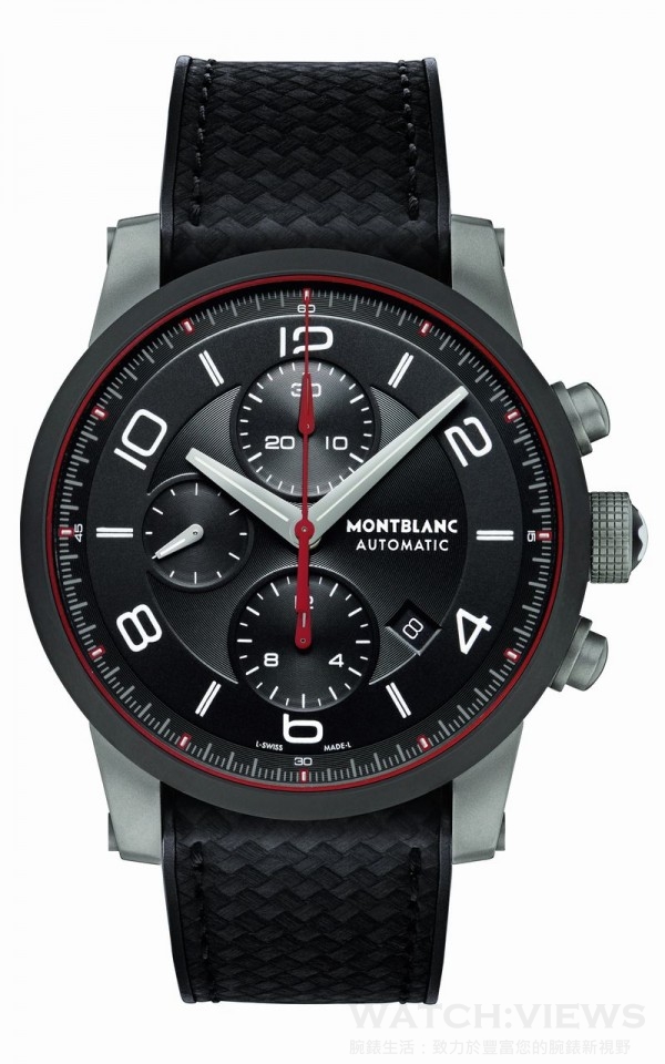 112604 萬寶龍TimeWalker系列都會極速(Urban Speed)計時腕錶，建議售價約NT$171,600