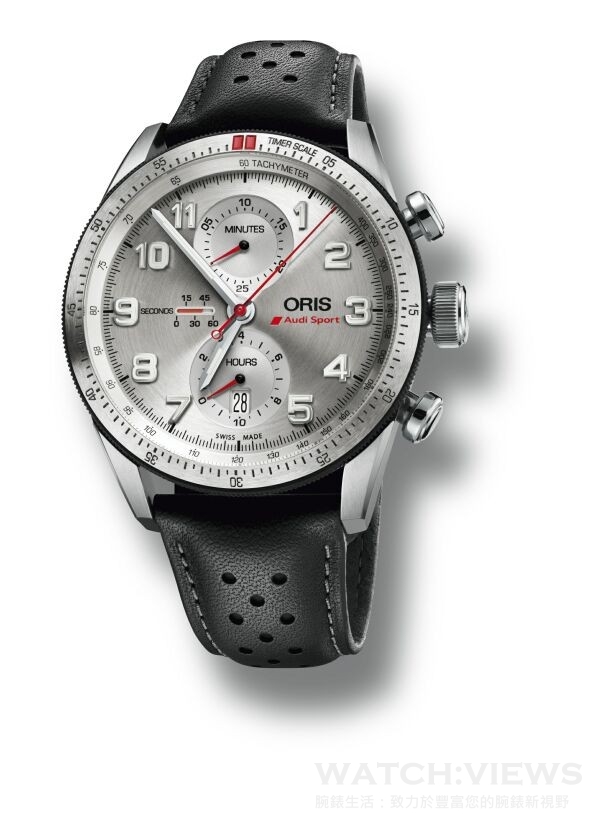 Oris Audi Sport限量腕錶，建議售價NT$118,000。