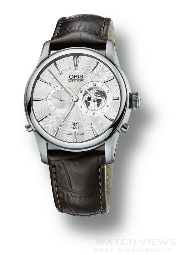 Oris Greenwich Mean Time 限量腕錶，建議售價NT$110,000。