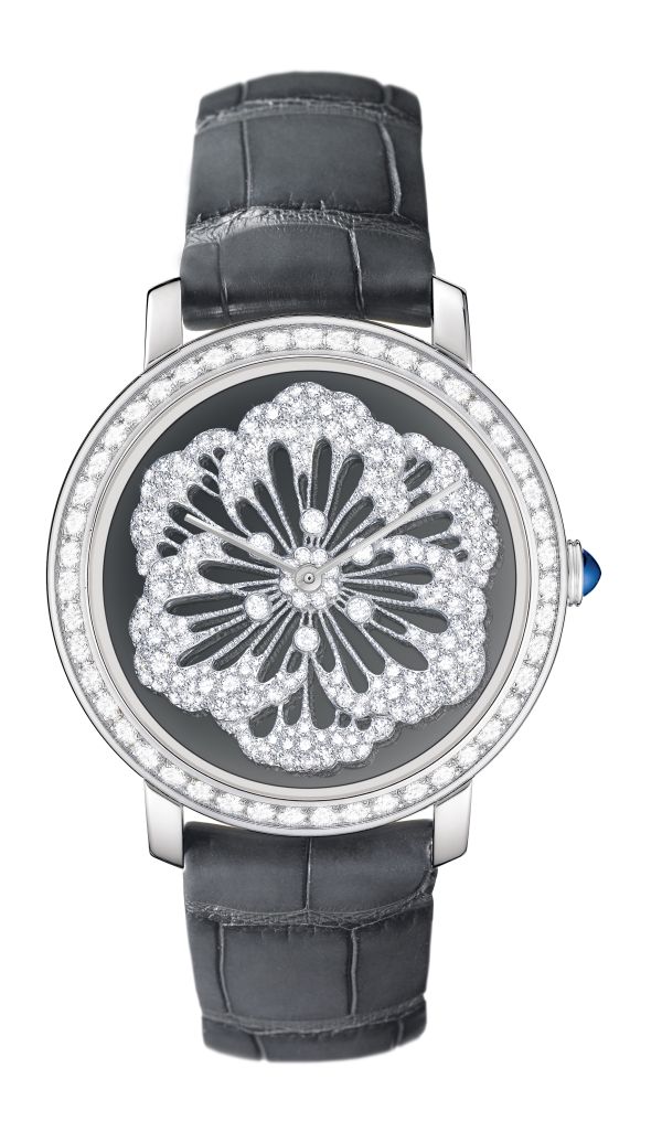 EPURE JE PENSE A TOI 藝術系列 紫羅蘭腕錶，NTD 3,090,000。