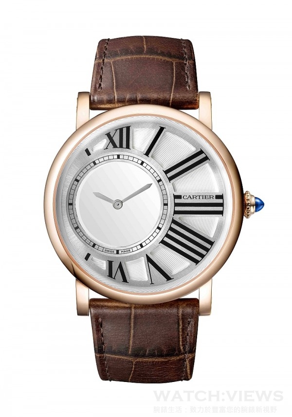 Cartier卡地亞Rotonde de Cartier神秘腕錶18K玫瑰金版本，建議售價NT$1,900,000