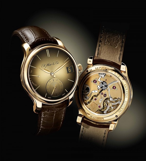 H. Moser & Cie亨利慕時Perpetual Calendar萬年曆腕錶18K玫瑰金版本，建議售價NT$3,633,000。