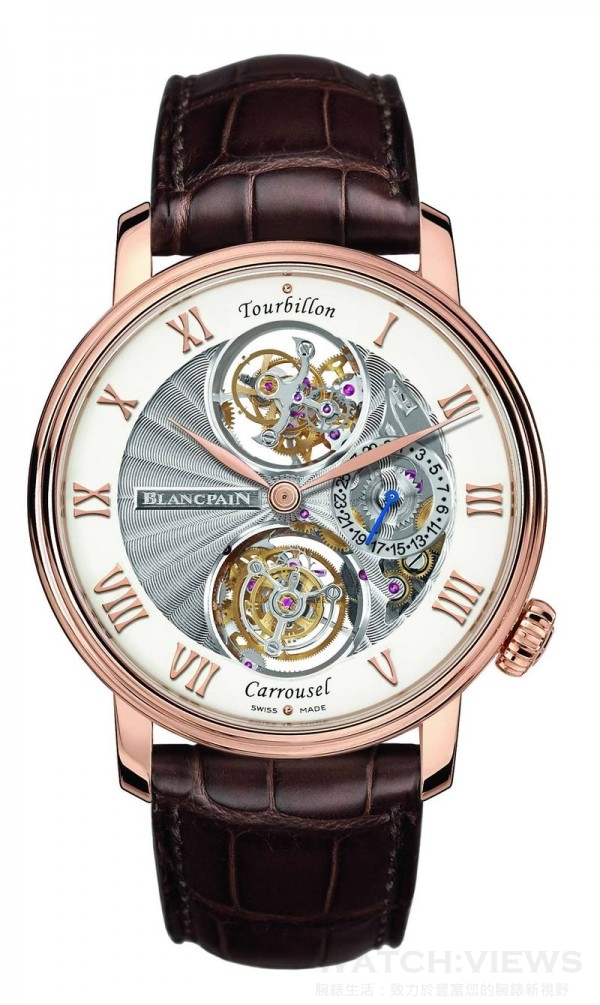 陀飛輪卡羅素腕錶，建議售價NT$10,158,000