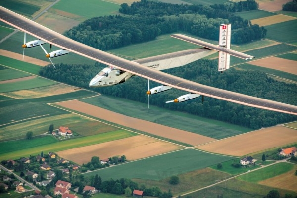 Solar Impulse在2014年六月的飛行