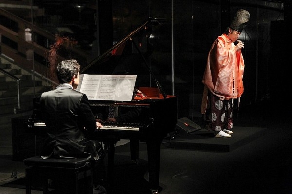 鋼琴家Yukio Yokoyama 以及日本傳統長笛雅樂音樂家Togi Hideki