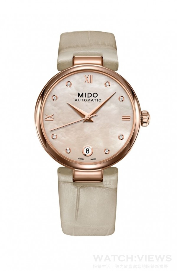 Baroncelli Donna Caliber 80 永恆系列Donna 80小時女仕腕錶，型號M022.207.36.116.11，建議售價NTD33,700。