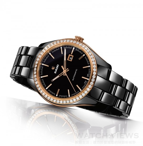 雷達表皓星系列高科技陶瓷真鑽自動腕錶  建議售價NTD 228,700（限量600只）