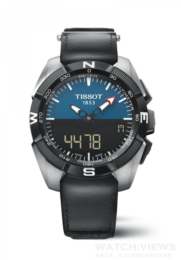 TISSOT T-Touch Expert Solar太陽能專業觸控腕錶，定價NT$35,900