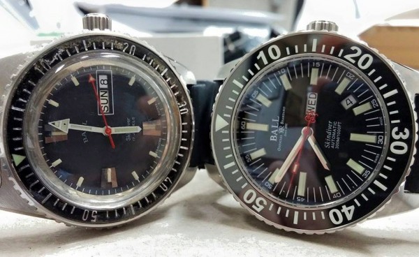 1962年面世的第一代波爾潛游員（BALL Skindiver）時計