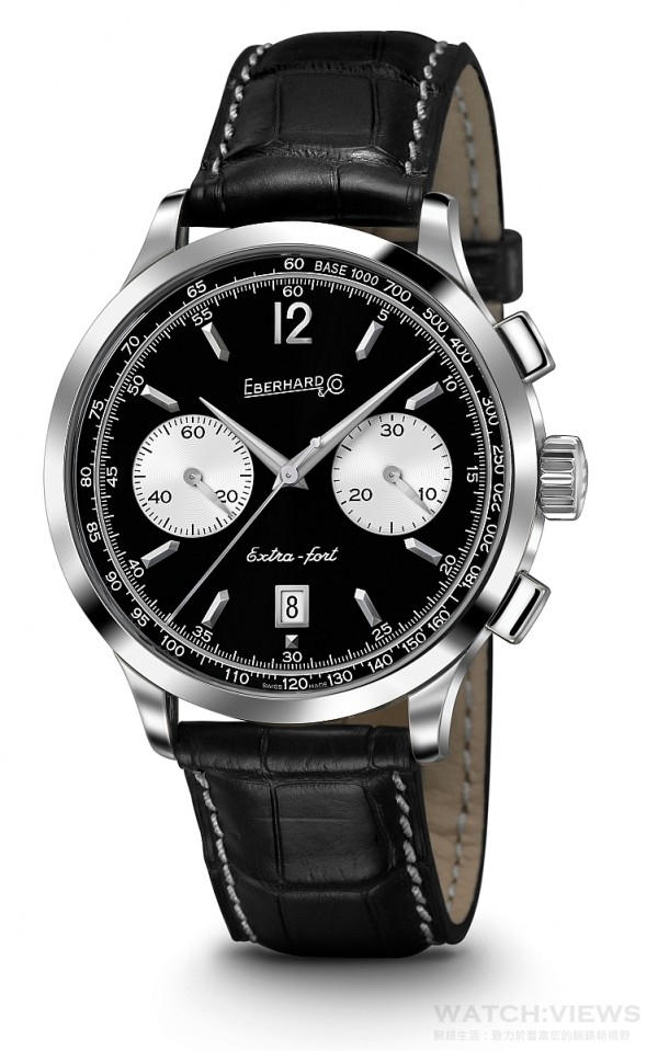 Extra-fort古典系列計時碼錶，建議售價NTD 138,000 。