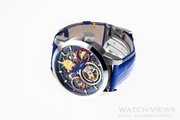 萬希泉Gundam RX-78-2陀飛輪腕錶 by Art Vantage，建議售價：NT$167,200