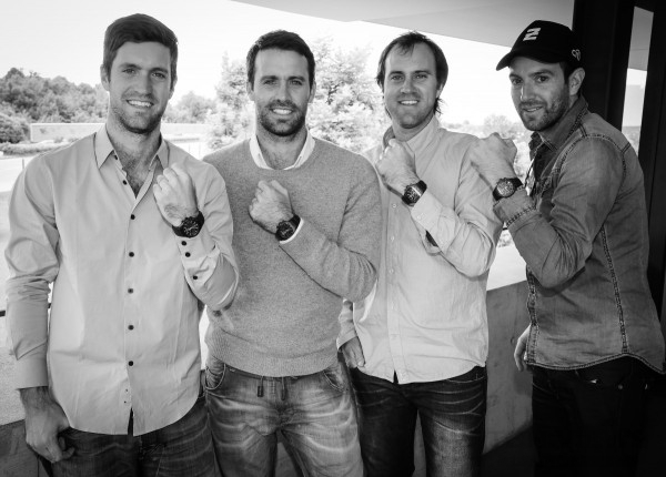 由左至右為Ellerstina馬球隊成員：Nicolás Pieres、Facundo Pieres、Gonzalo Pieres Jr.、Polito Pieres。