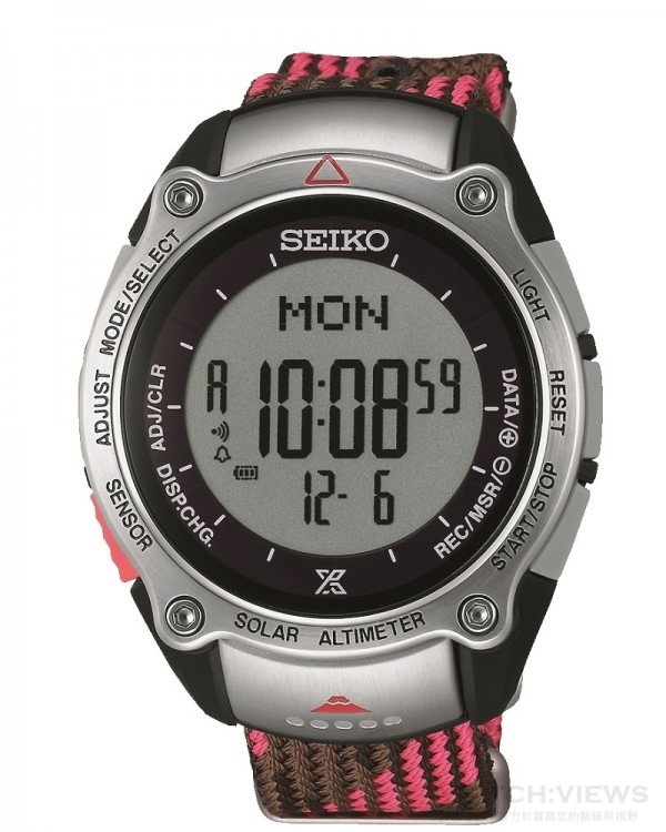 SEIKO PROSPEX 「紅富士」限量登山錶，SBEB037J ，全球限量900只，台灣限量100只，NT$ 13,000