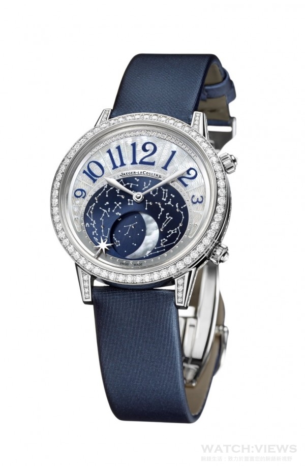 積家Rendez-Vous Moon約會系列月相腕錶(36毫米款)，Q3523490，建議售價NT$1,410,000