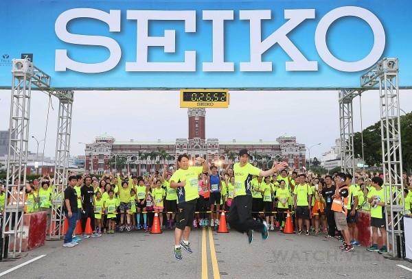 SEIKO代言人王力宏力挺第五屆SEIKO Super Runner城市路跑賽，與萬人同享清晨路跑時光，共同打造城市微笑曲線！