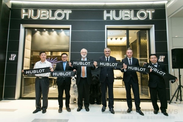 宇舶錶專賣店於成都IFS國際金融中心盛大開幕，成為HUBLOT在中國市場發展的又一里程碑。