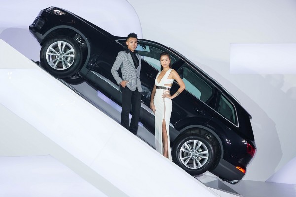 ​​The new Audi Q7  於今日以登峰造極之勢正式在台灣上市​​，極地超馬冠軍陳彥博和名模林又立，共同為這部四環品牌旗下新世代豪華休旅旗艦站台​。