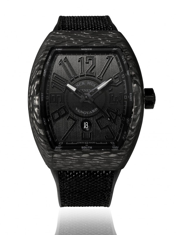 Vanguard Carbon 碳纖維腕錶，建議售價NTD 433,000。