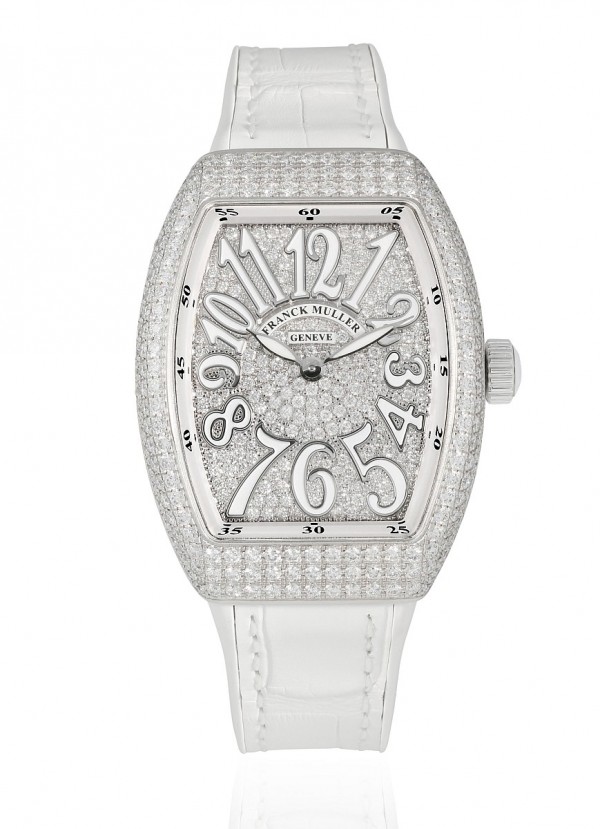Vanguard Lady 全鑲鑽精鋼腕錶，建議售價NTD 992,000。