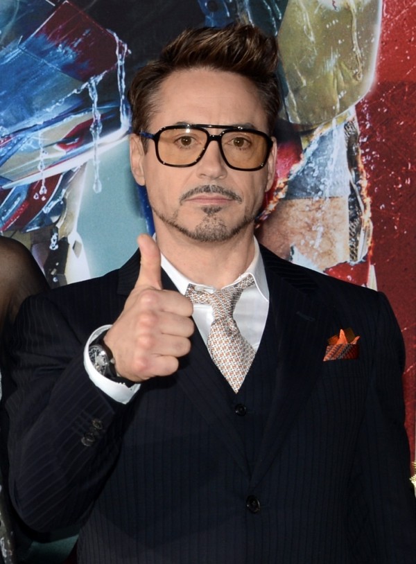 勞勃道尼佩戴JLC腕錶出席Iron Man 3首映會