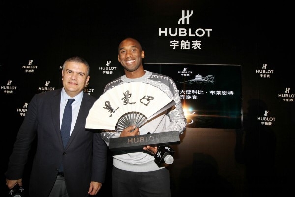 Kobe Bryant 出席HUBLOT上海黑曼巴之夜