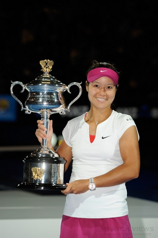 勞力士代言人李娜(中國)獲得2014年澳網公開賽冠軍