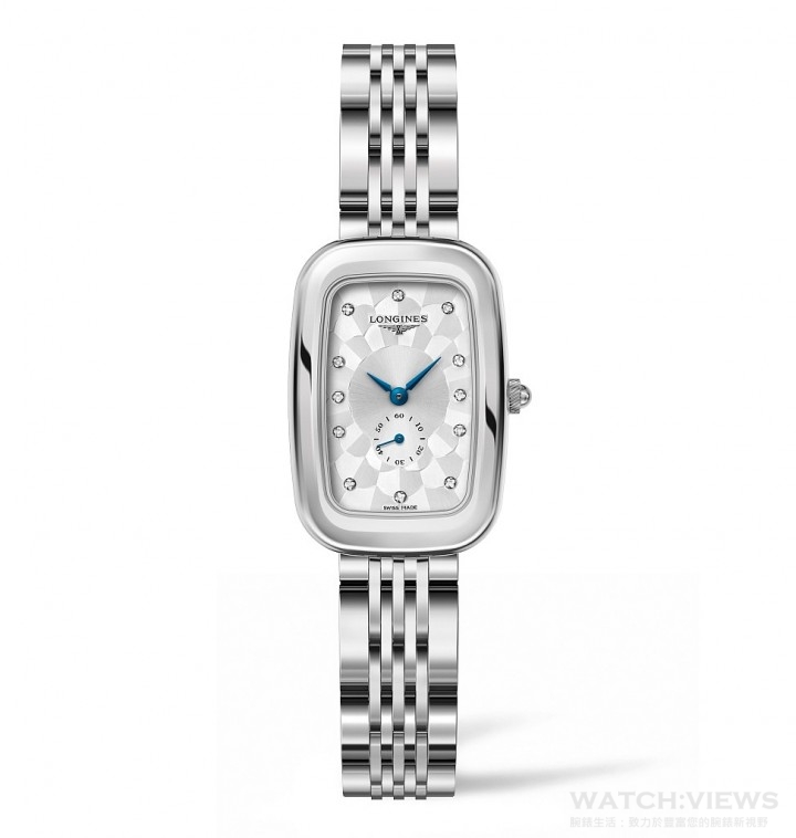 浪琴表騎士系列棋盤紋腕錶 (L6.141.4.77.6)，建議售價NTD51,900。