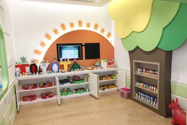 TOYOTA據點的Kids Corner提供再生環保玩具，讓小朋友寓教於樂、學習環保。