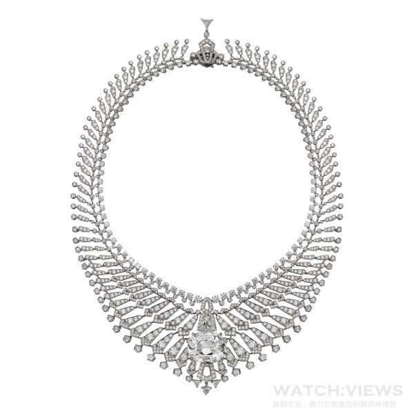 卡地亞Etourdissant頂級珠寶系列同名鑽石項鍊，參考價格約NT$ 548,000,000  